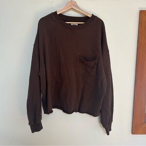 Brown Elwood Crewneck